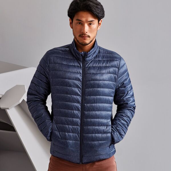 Melange padded jacket Thumbnail