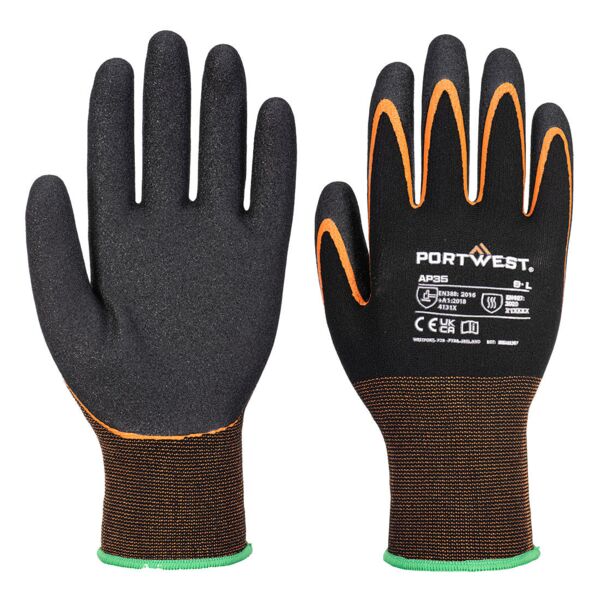 AP35 - Grip 15 Nitrile Double Palm Glove Thumbnail