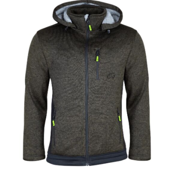 Yeti Knitted Fleece Lined Jacket  Thumbnail