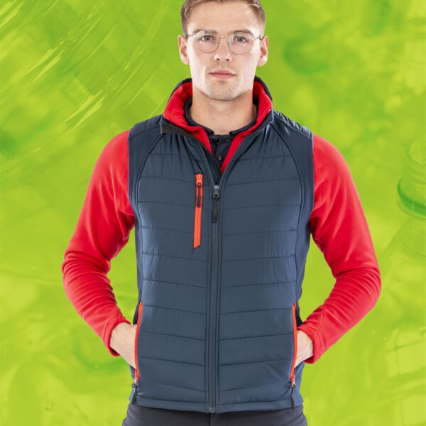 Result Genuine Recycled Compass Padded Gilet Thumbnail