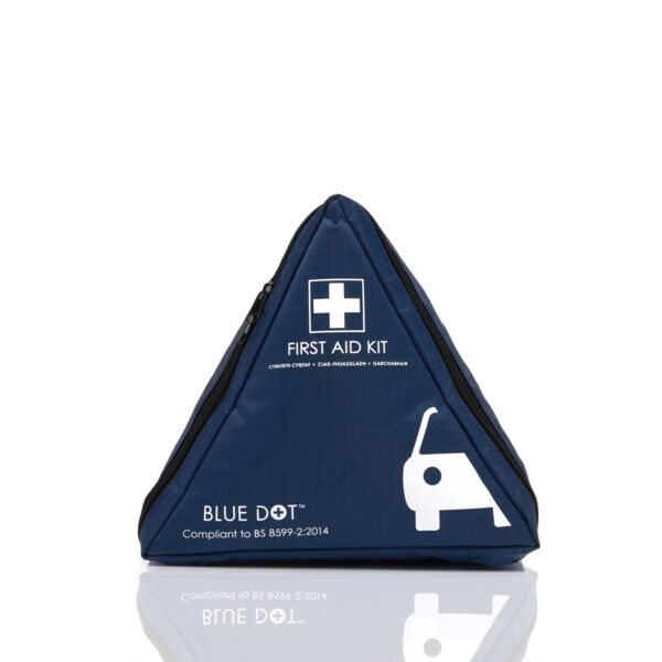 300004M - Blue Dot 1-3 Passenger BS 8599-2 (2014) Motorist First Aid Kit Blue Bag Thumbnail