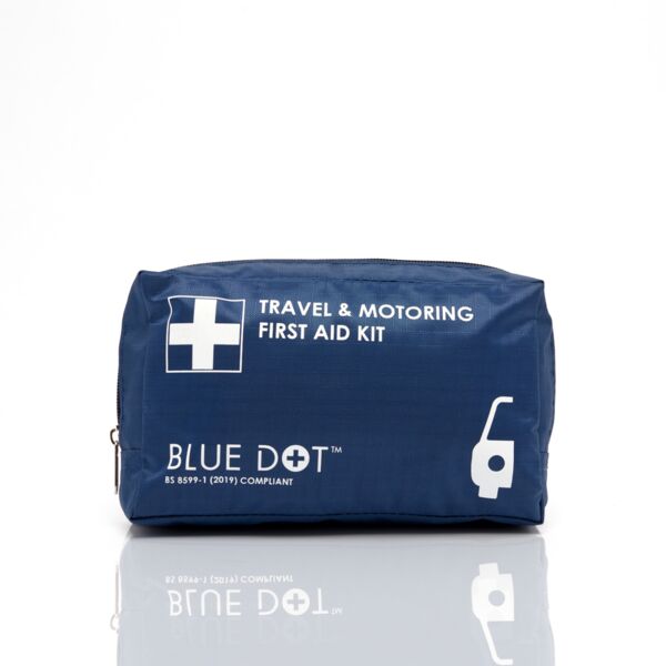 T8 - Blue Dot BS 8599-1 (2019) Travel & motoring First Aid Kit in Blue Bag Thumbnail